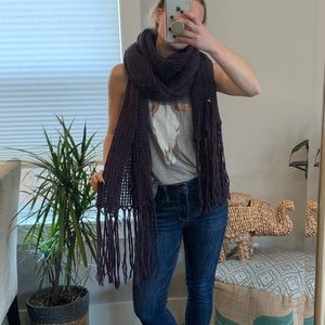 Oversized Wooden Ships Scarf!